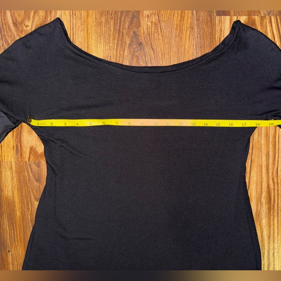 BAILEY 44 Black Silk Romantic Puff Sleeves size L - Picture 10 of 11